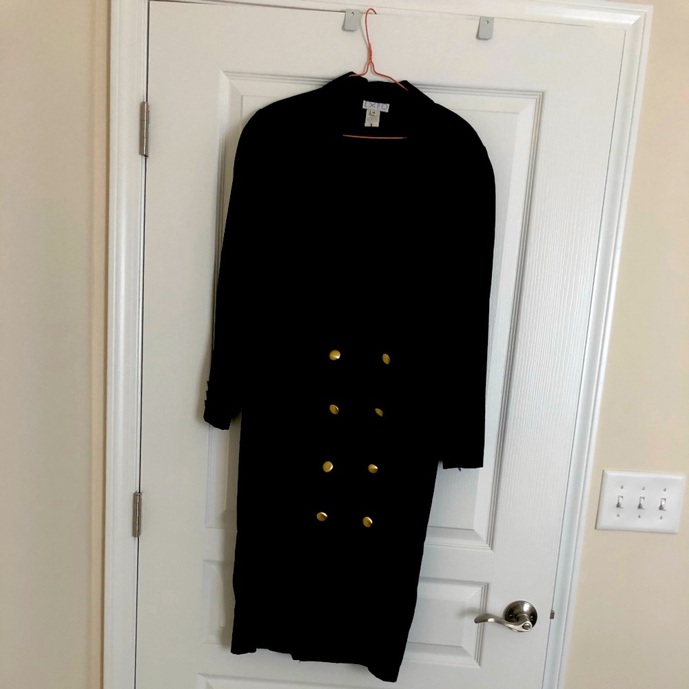Coat style dress in good condition!